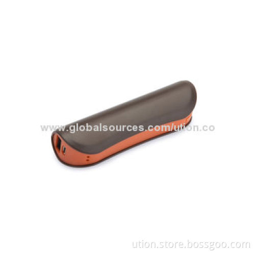 Portable Power Bank with 2,600mAh Capacity, Free Samples and Logo